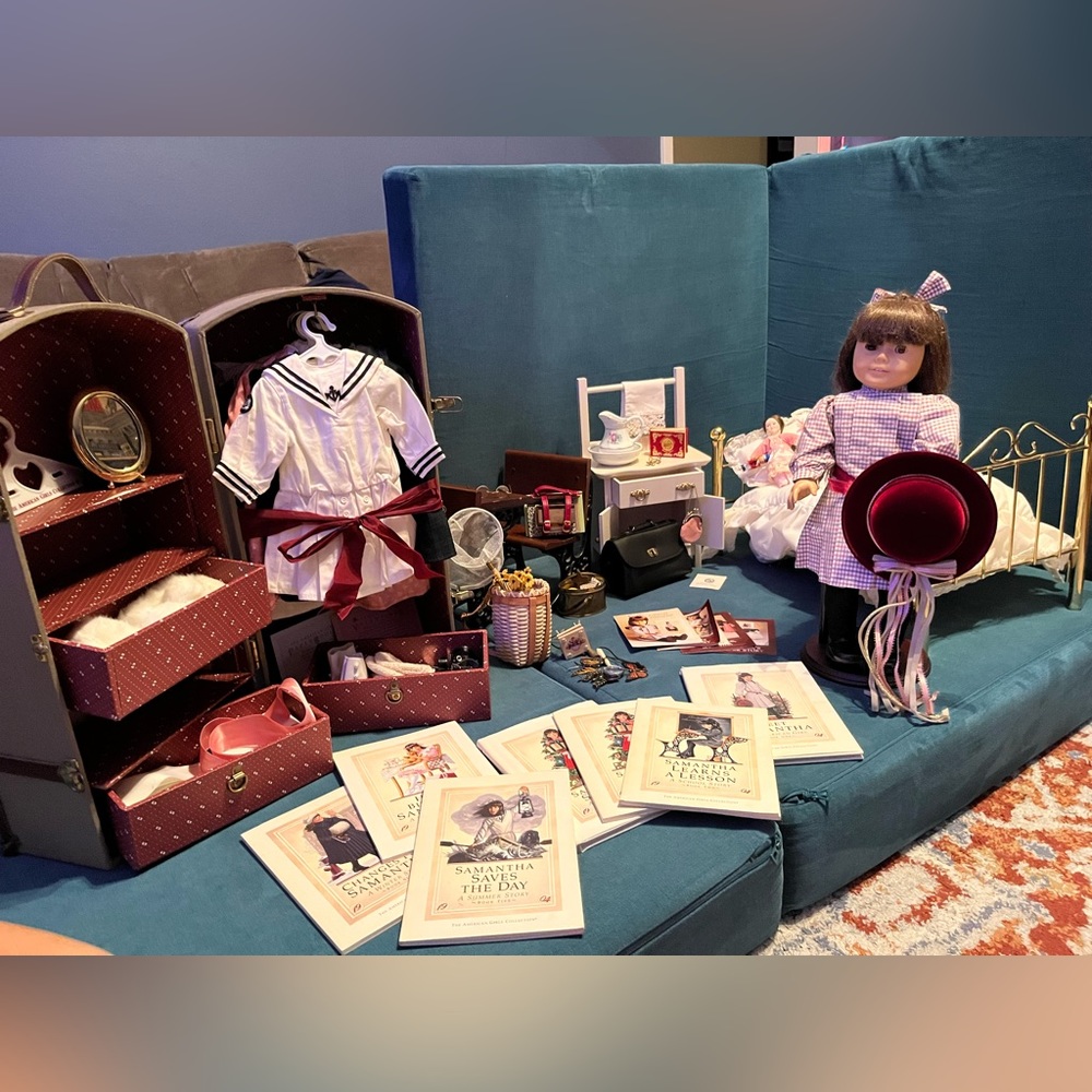 Samantha American Girl Doll Lot